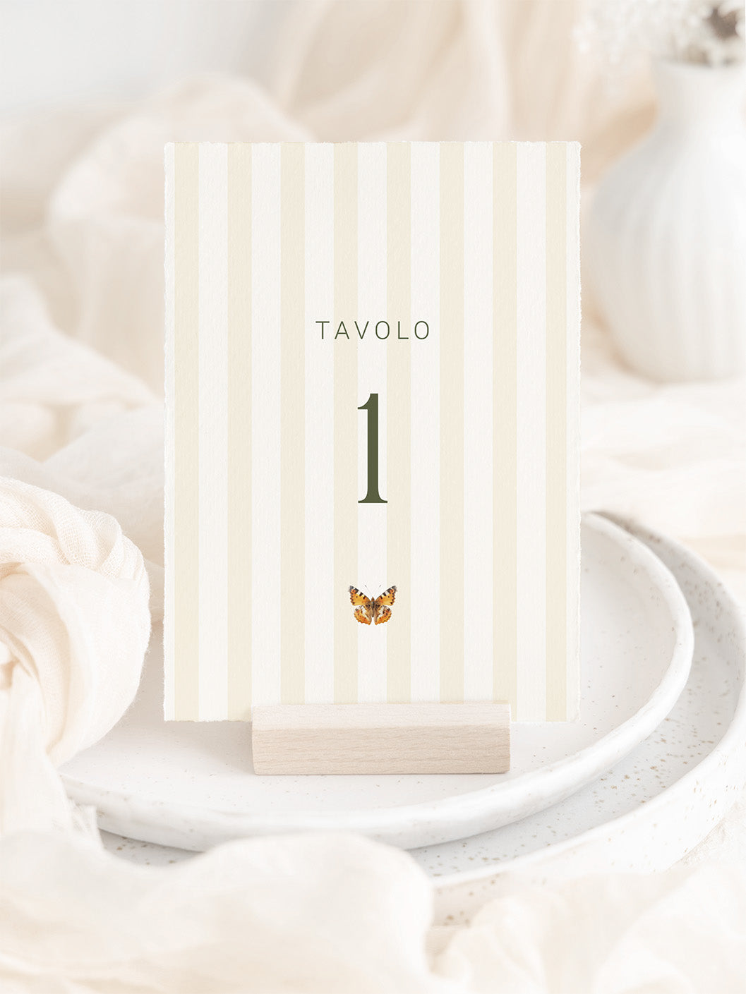 Segnatavolo Antique Botanic