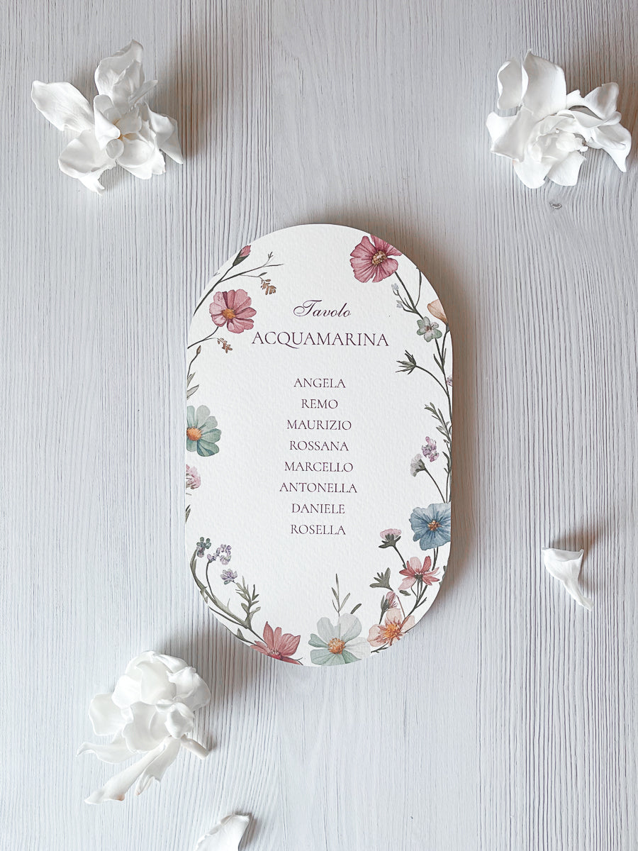 Card Tableau - Wild Flower