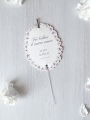 Sparkler Tag - Lavender Bloom