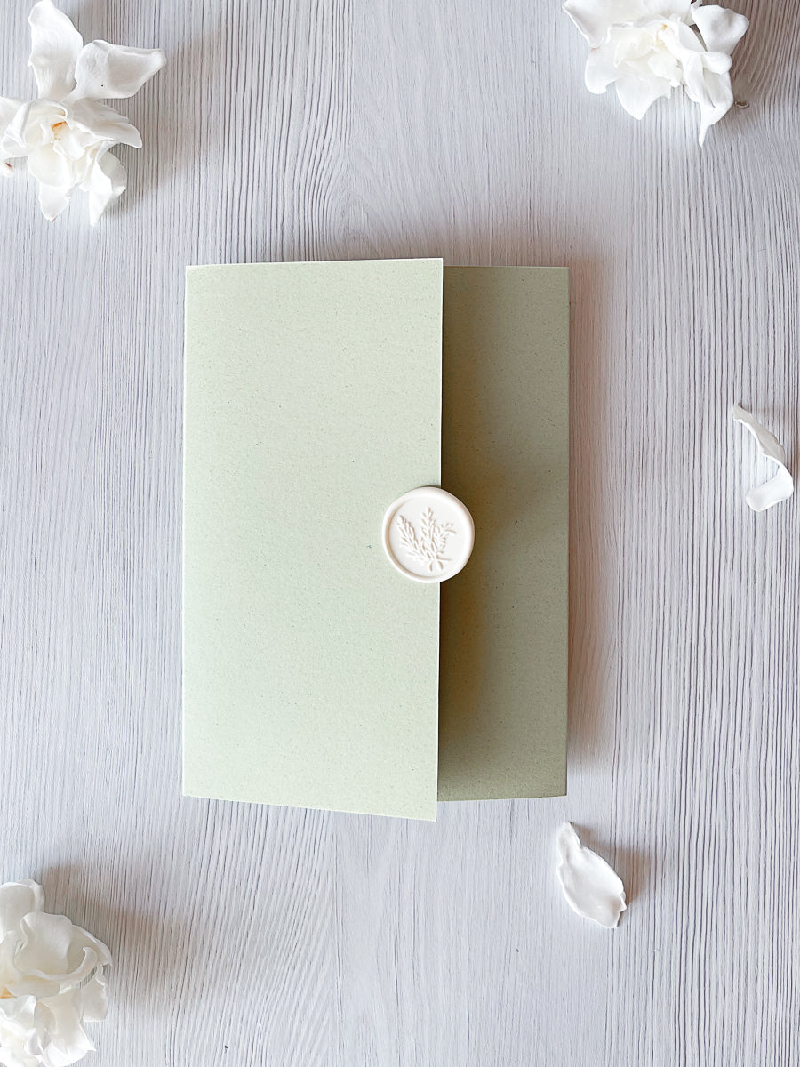 Partecipazione di Matrimonio - Eternal Sage
