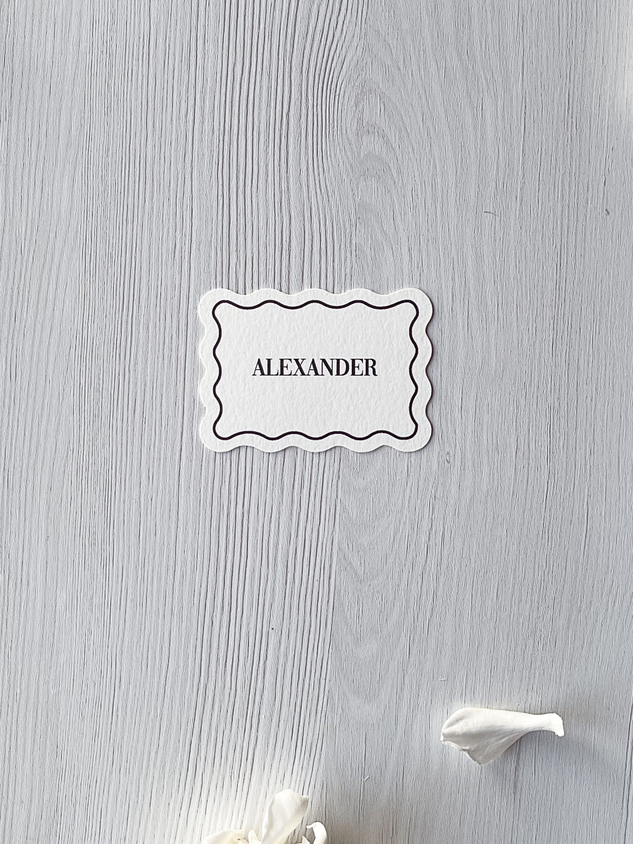 Segnaposto - Essential wave