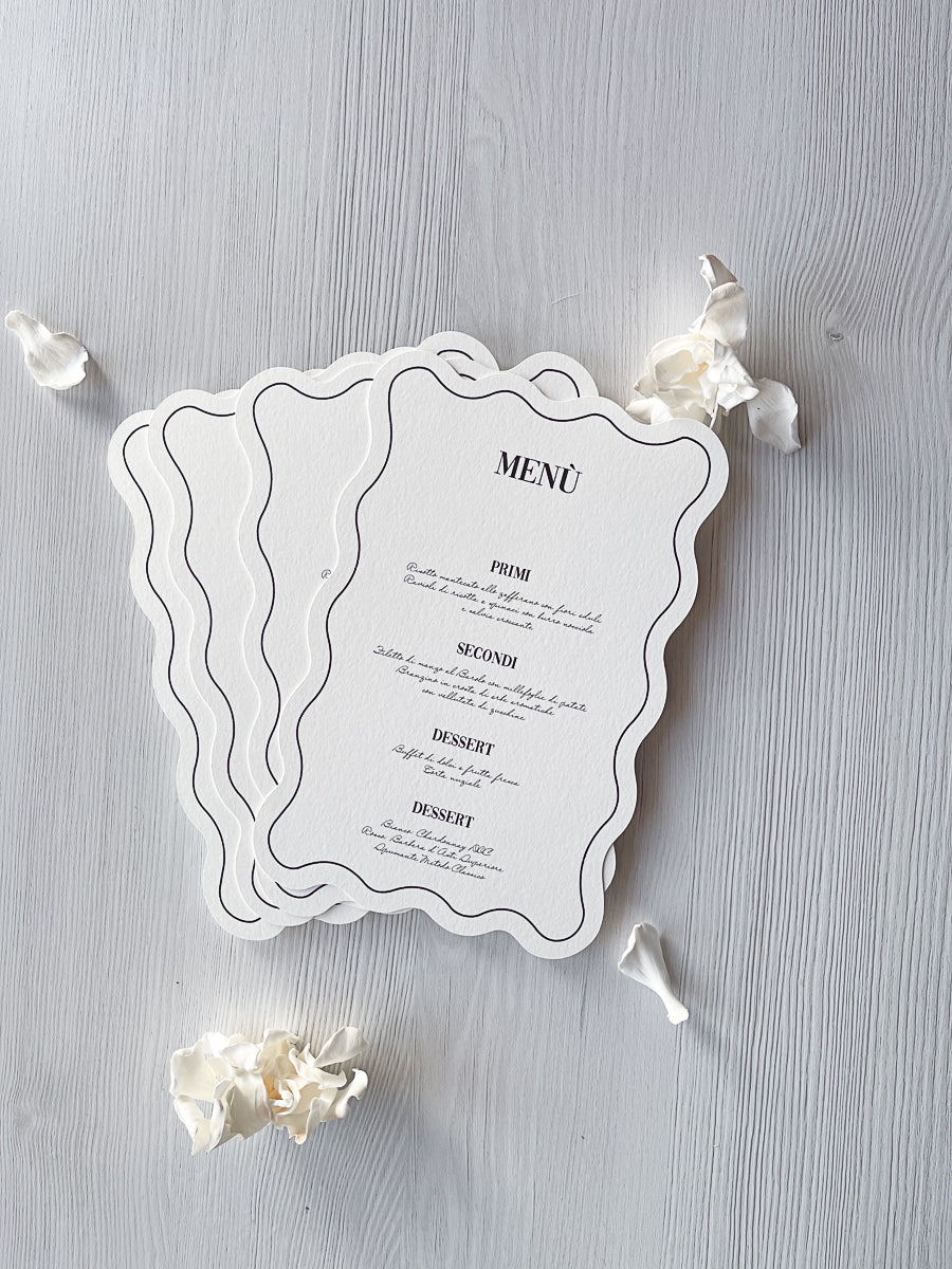 Menù - Essential Wave