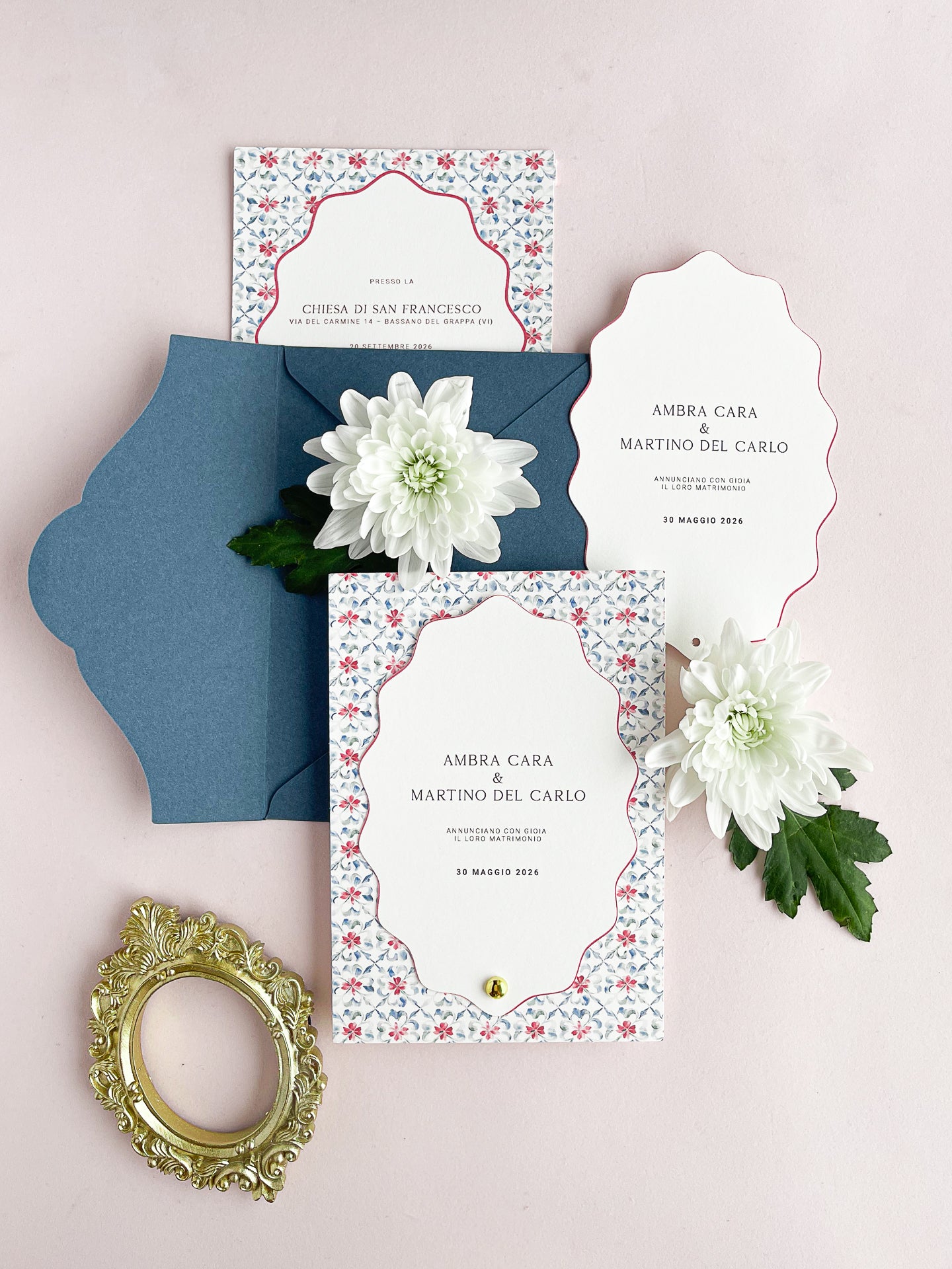 Partecipazione di matrimonio Medina