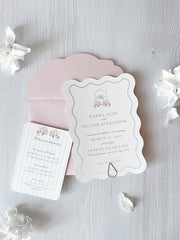 Partecipazione di Matrimonio - Rose Blush