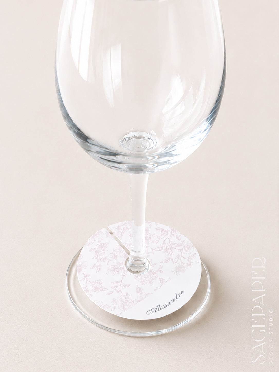 Segnaposto da Calice Rose Bloom