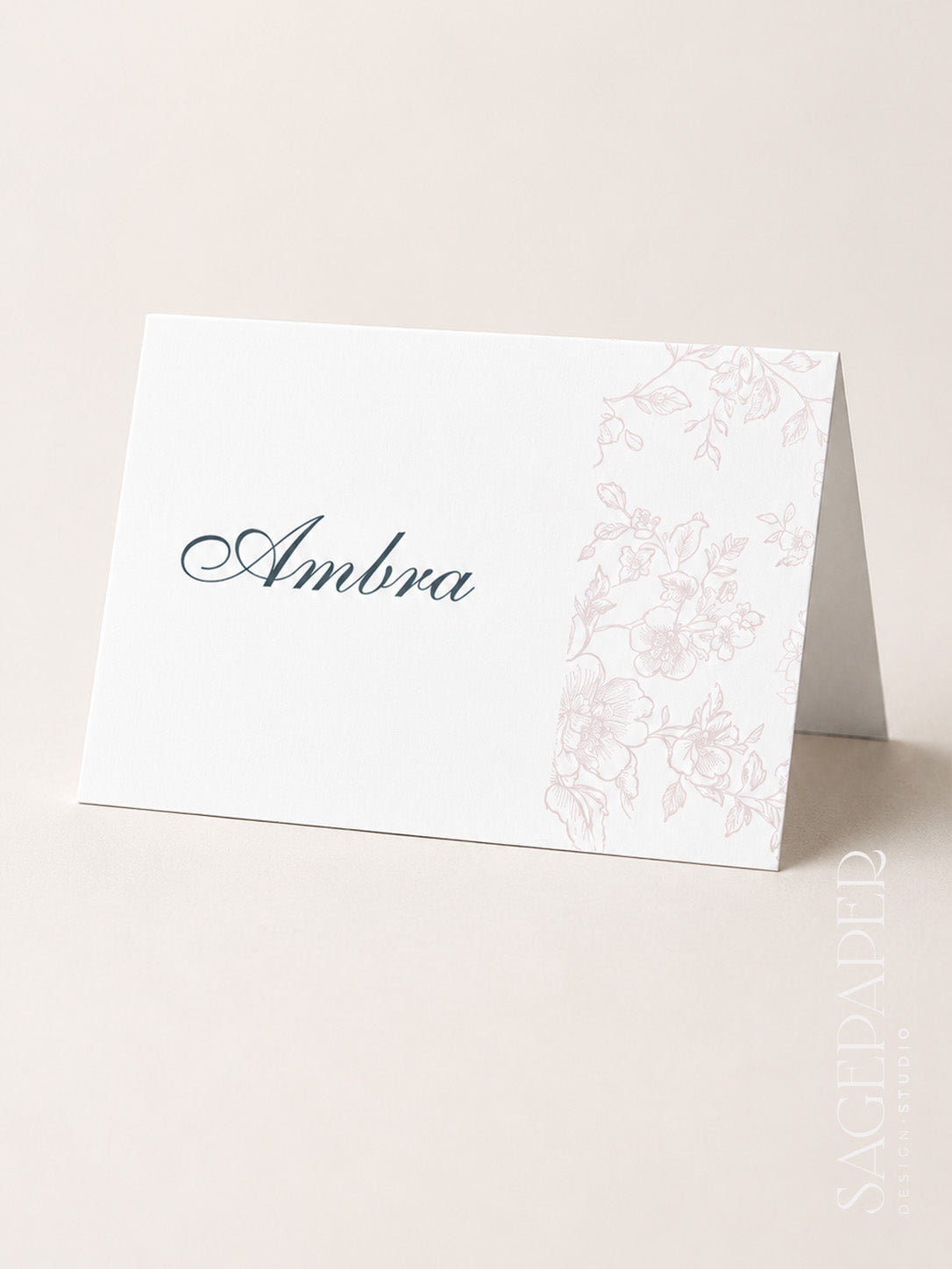 Segnaposto Cavaliere Rose Bloom