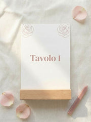Segnatavolo - Rose