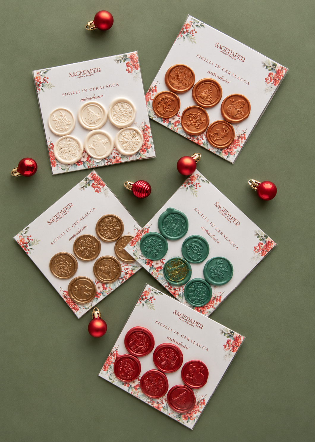Christmas Wax Seals – Sigilli in ceralacca natalizi