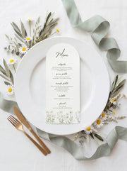 Menù matrimonio-Daisy