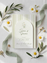 Partecipazione matrimonio - Daisy  Garden