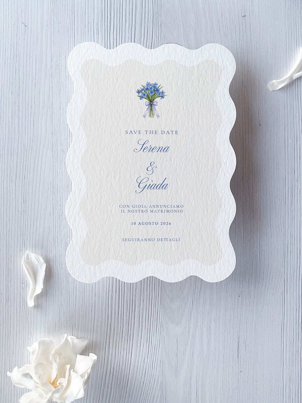 Save the Date Iris