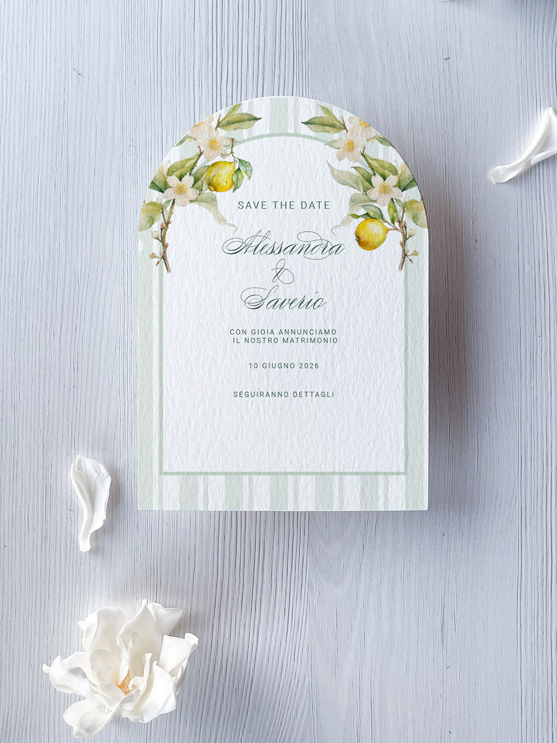 Save the Date Lemon