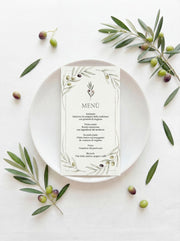 Menù - Olive