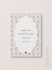 Partecipazione di matrimonio Medina