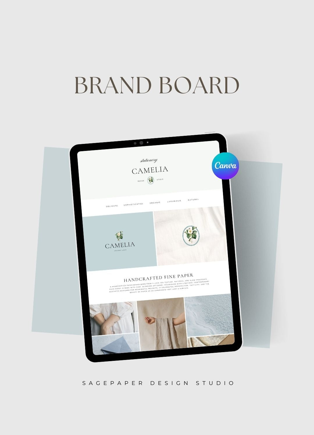 Template Canva | Brand Board