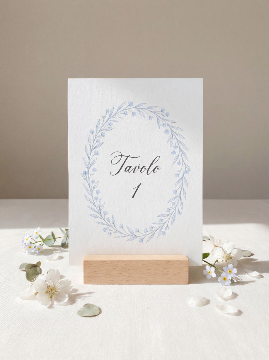 Segnatavolo Blue Countryside