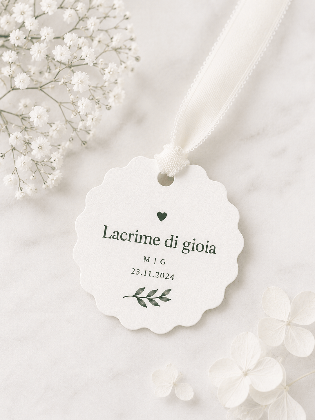 Tag Bomboniera - Soft Wave