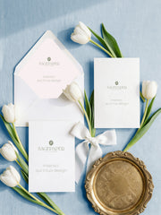 Stationery Mockup – Partecipazione tulipani -