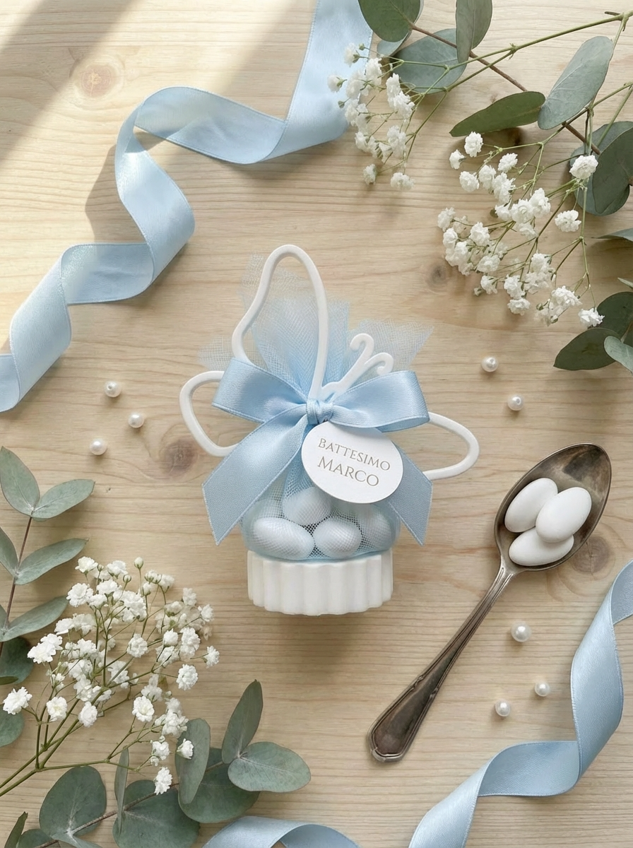 Bomboniera Battesimo -Farfalla