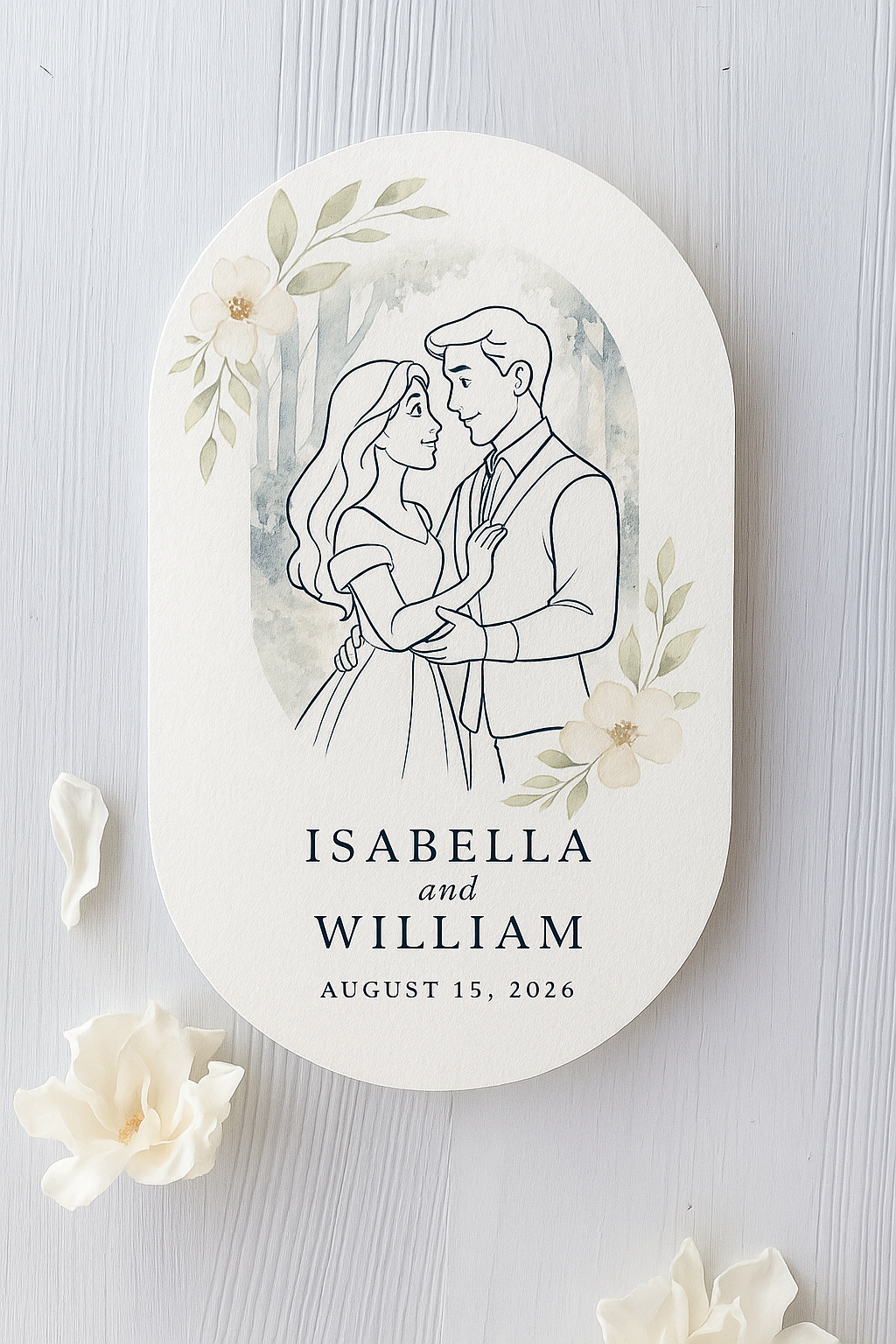 Illustrazione – Stile Disney personalizzabile