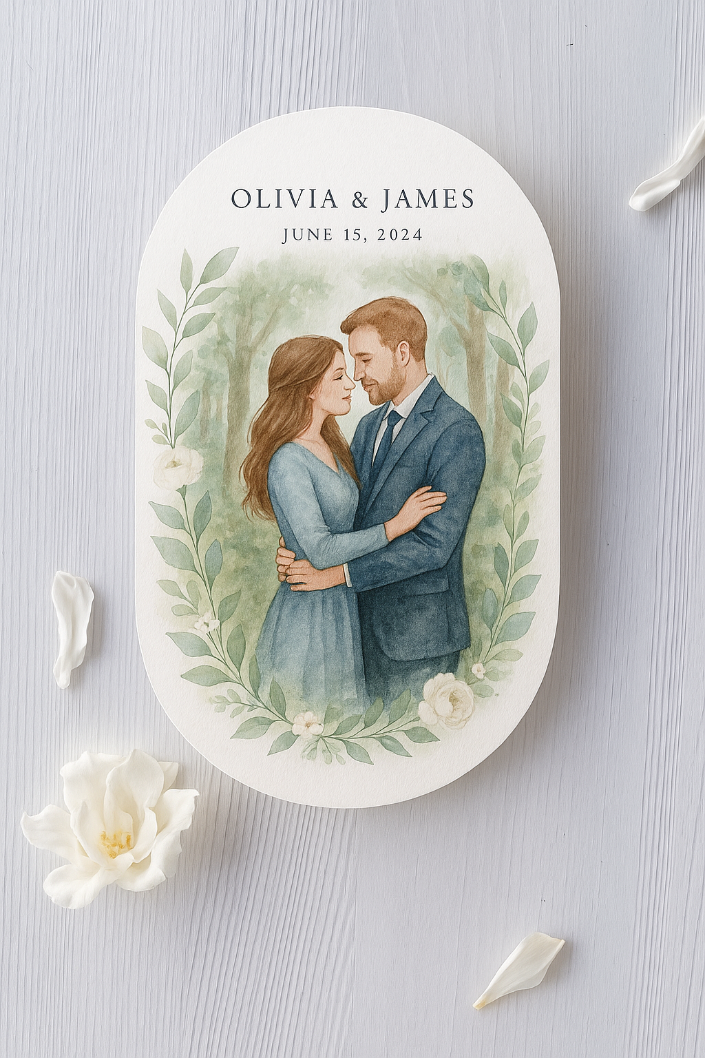 Illustrazione – Acquerello realistico personalizzabile